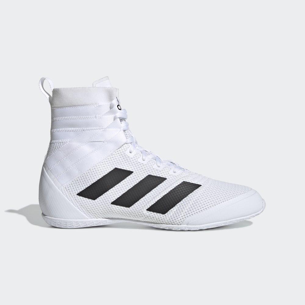 Adidas Men's Speedex 18 Boxing Boots White/Black Ireland F99915